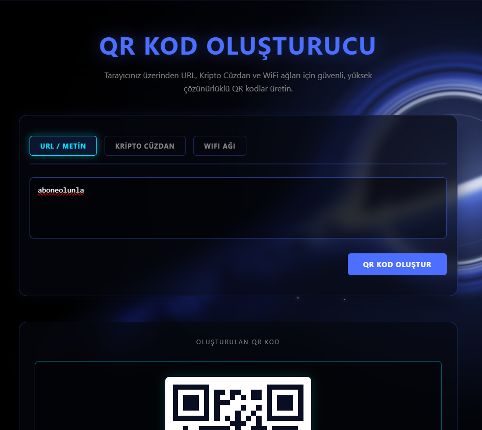 QR Generator Tool